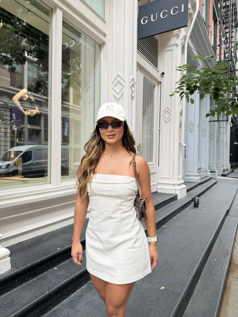 VESTIDO ÍNDIGO CRUDO