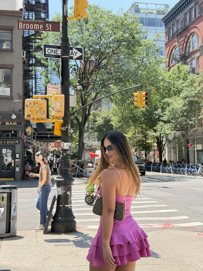 VESTIDO BOLEROS FUCSIA